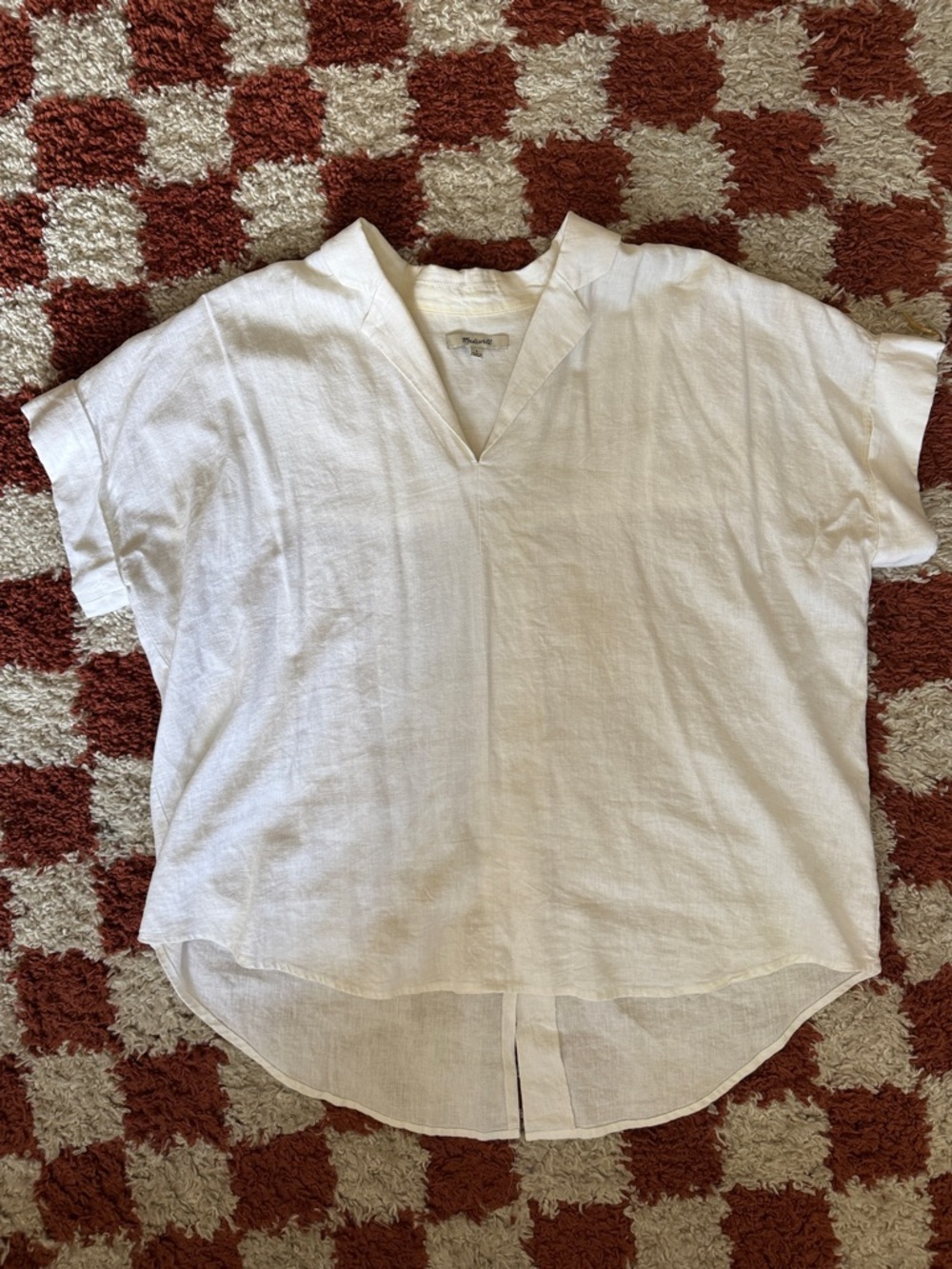 Madewell park popover shirt